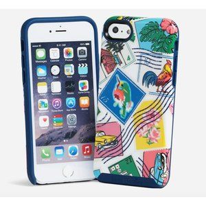NWT Vera Bradley Hybrid Case for iPhone 7 - Cuban Stamps